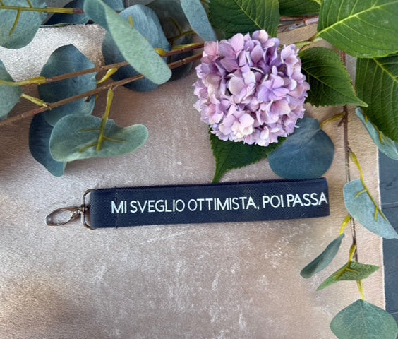 Portachiavi - MI SVEGLIO OTTIMISTA MA POI PASSA