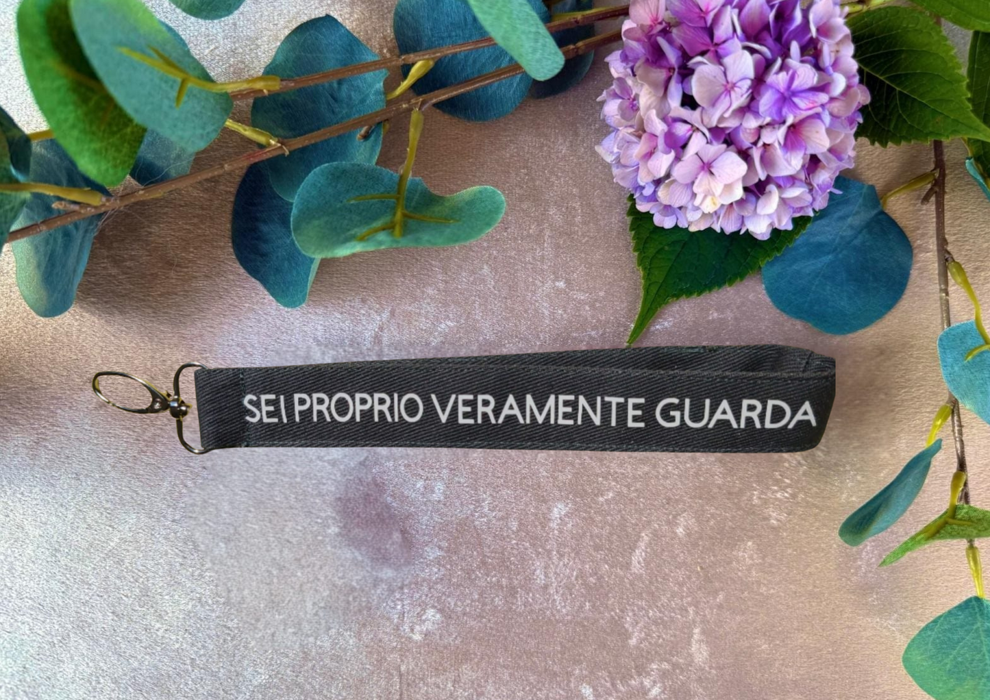 Portachiavi - SEI PROPRIO VERAMENTE GUARDA