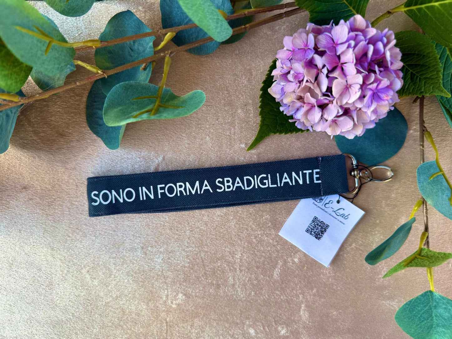 Portachiavi - SONO IN FORMA SBADIGLIANTE