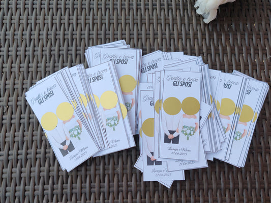 Gratta e trova gli sposi