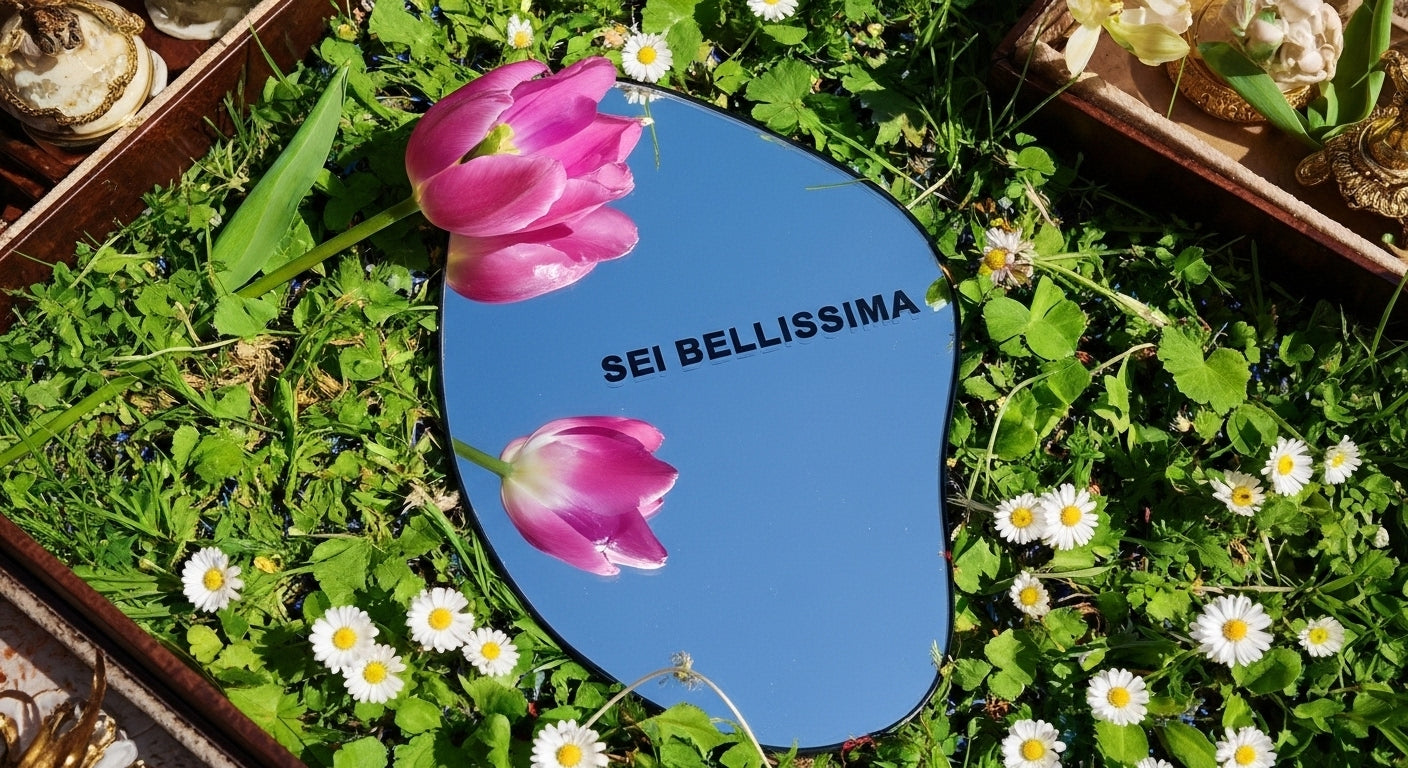 Specchi  - Regala una gioia - cornice oro