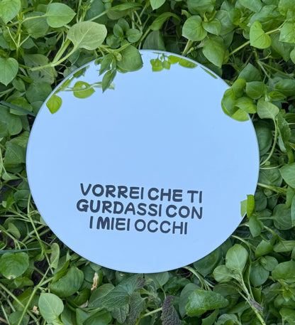 Mirror - I WISH YOU'D LOOK AT YOURSELF WITH MY EYES