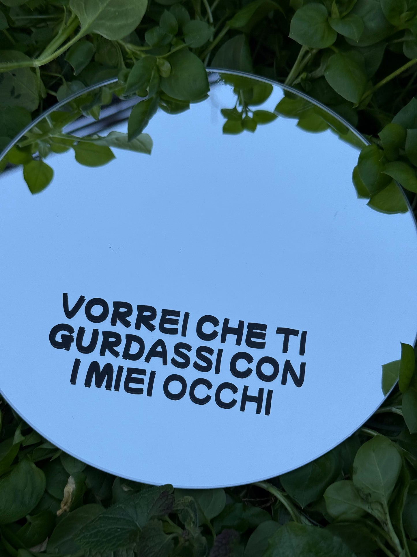 Mirror - I WISH YOU'D LOOK AT YOURSELF WITH MY EYES