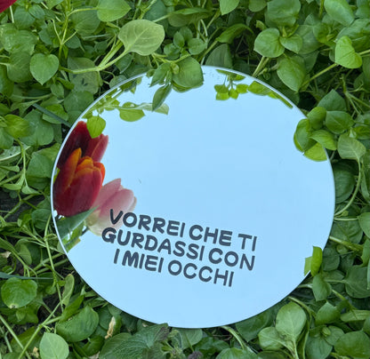 Mirror - I WISH YOU'D LOOK AT YOURSELF WITH MY EYES