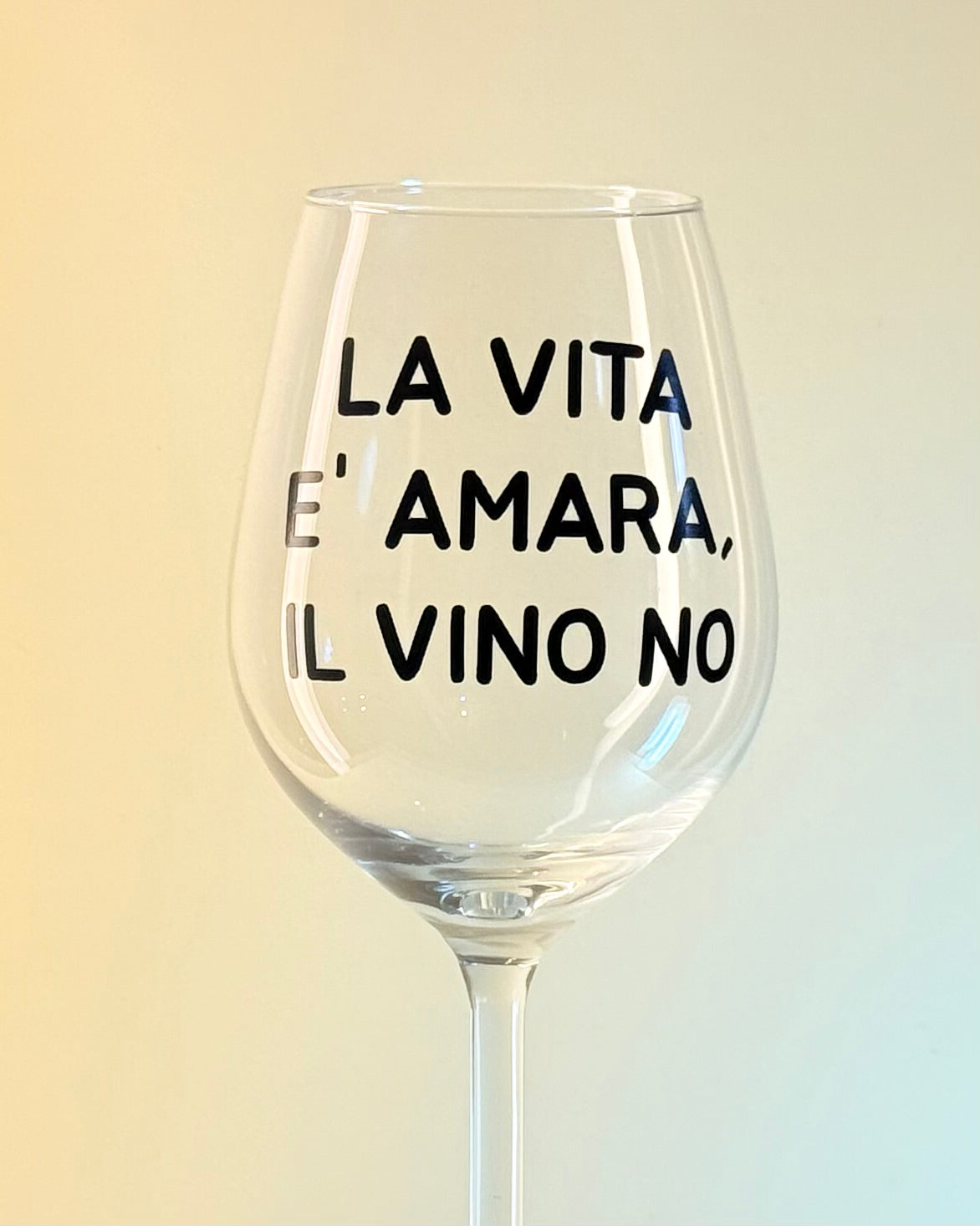 Calice - LA VITA E' AMARA, IL VINO NO