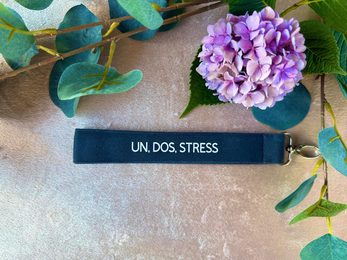 Portachiavi - UN, DOS, STRESS