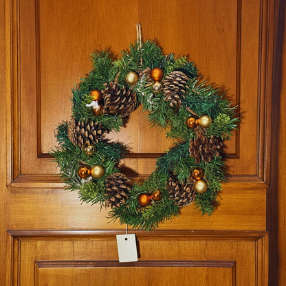 Ghirlanda oro con luce led